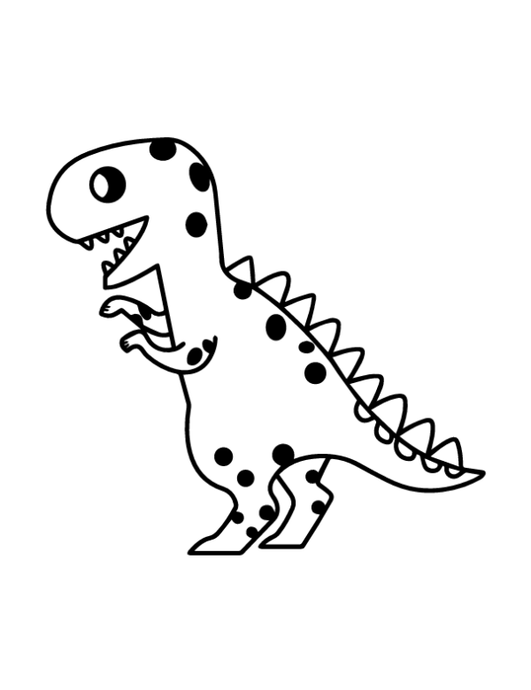 Dinosaur Coloring Book